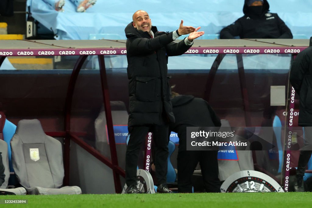 Aston Villa v Manchester City - Premier League