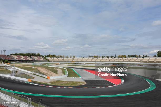 Circuit de Catalunya - Barcelona new remodelation of turn 10 called La Caixa during Day Two of Formula 3 Testing at Circuit de Barcelona - Catalunya...