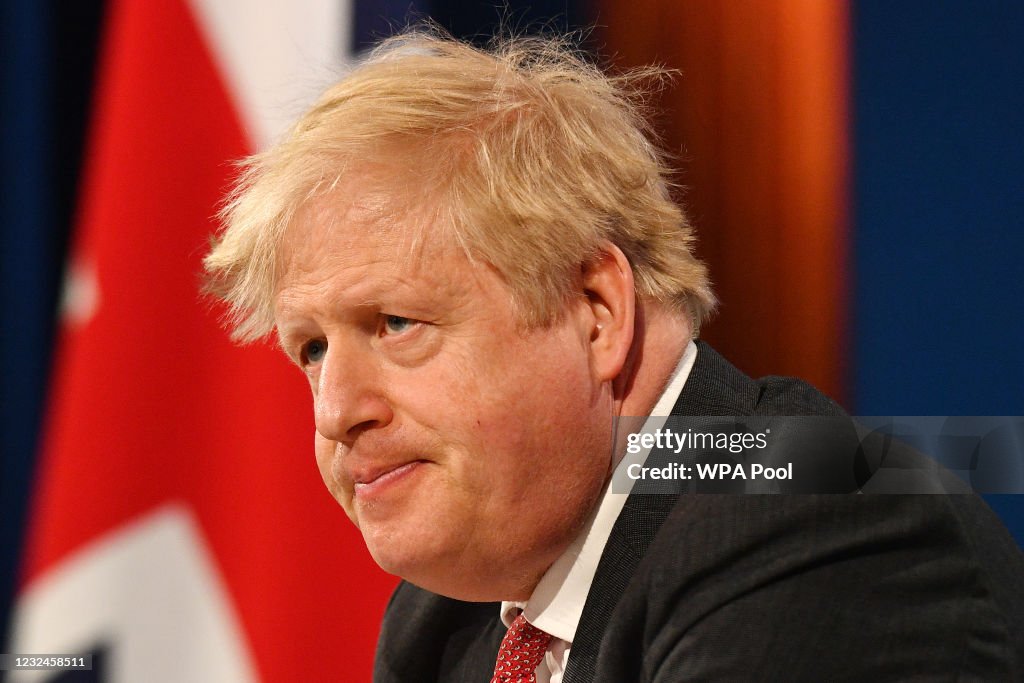 Boris Johnson Makes Speech At US Summit On Climate