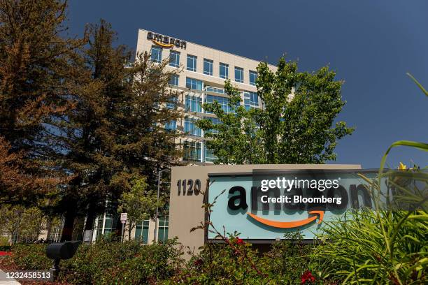 The Amazon Lab126, a research and development company owned by Amazon.com, headquarters in Sunnyvale, California, U.S., on Wednesday, April 21, 2021....