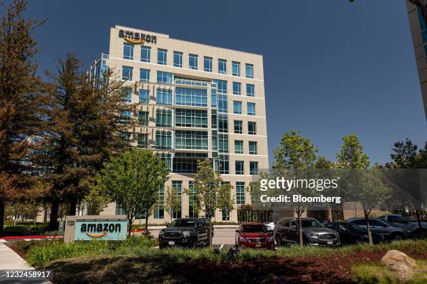 The Amazon Lab126, a research and development company owned by Amazon.com, headquarters in Sunnyvale, California, U.S., on Wednesday, April 21, 2021....