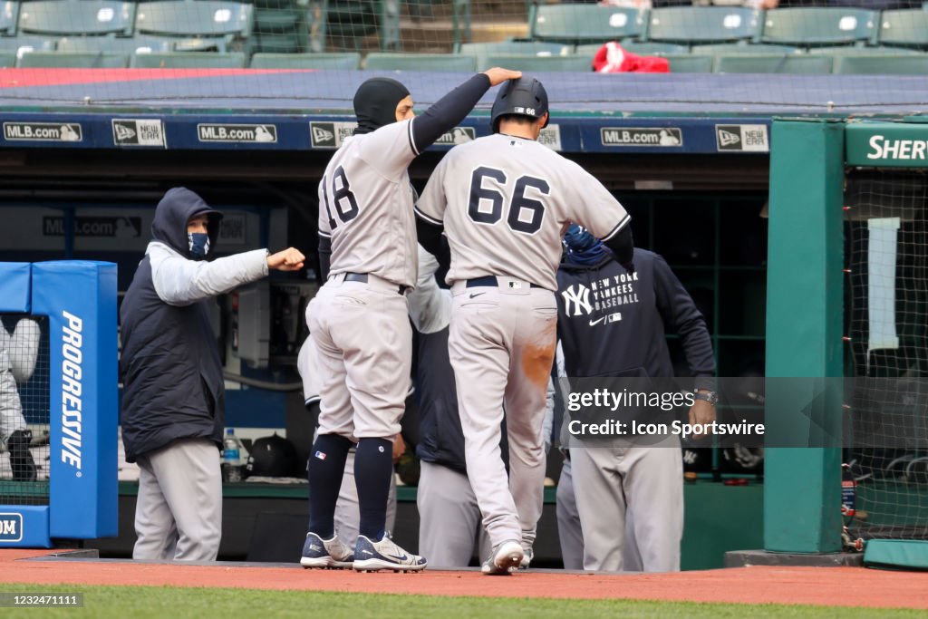 MLB: APR 22 Yankees at Indians