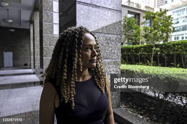 Isabel dos Santos, Angolan businesswoman and daughter of former Angolan President Jose Eduardo dos Santos, at The Ritz-Carlton Hotel in Dubai, United...