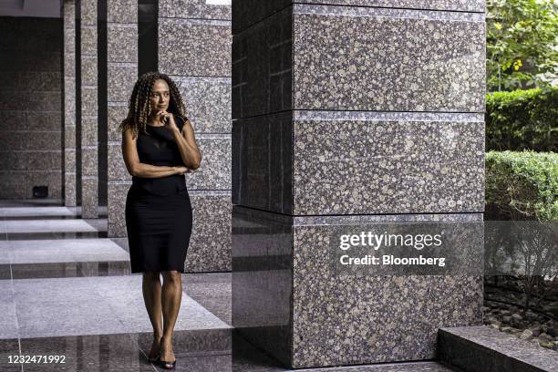 Isabel dos Santos, Angolan businesswoman and daughter of former Angolan President Jose Eduardo dos Santos, at The Ritz-Carlton Hotel in Dubai, United...