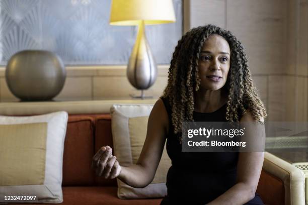 Isabel dos Santos, Angolan businesswoman and daughter of former Angolan President Jose Eduardo dos Santos, at The Ritz-Carlton Hotel in Dubai, United...