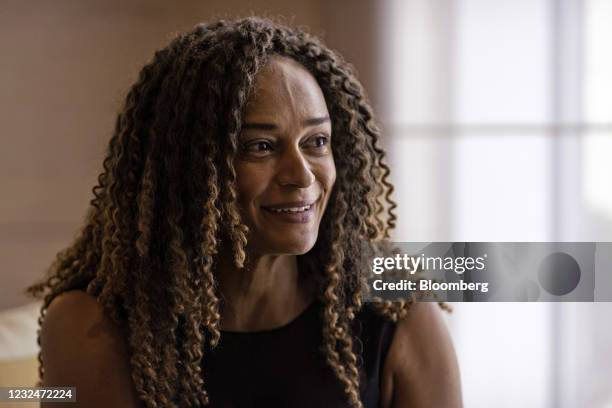 Isabel dos Santos, Angolan businesswoman and daughter of former Angolan President Jose Eduardo dos Santos, at The Ritz-Carlton Hotel in Dubai, United...