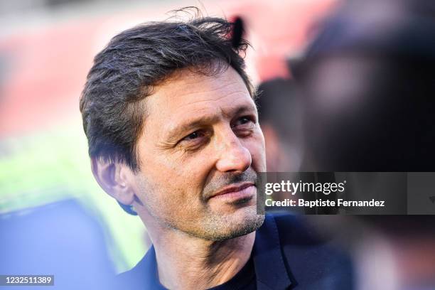 Nascimento de Araujo Sporting Director of Paris Saint Germain prior to the French Ligue 1 soccer match between FC Metz and Paris Saint-Germain at...