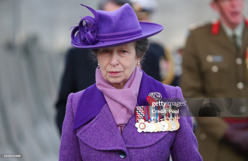 Princess Anne, Princess Royal Commemorates Anzac Day