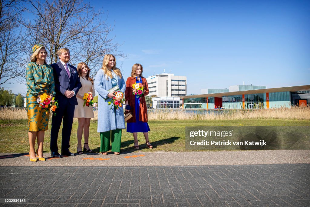King Willem-Alexander Of The Netherlands And Queen Maxima Attend The Digital Kingsday Celebration In Eindhoven