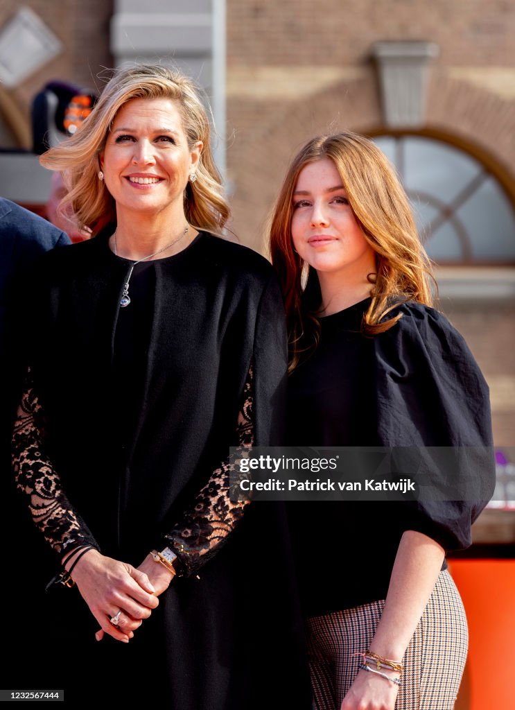 The Dutch Royal Family Attends The Concert Of The Streamers AT the Royal Stables In The Hague