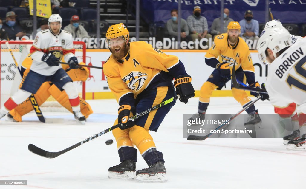 NHL: APR 27 Panthers at Predators