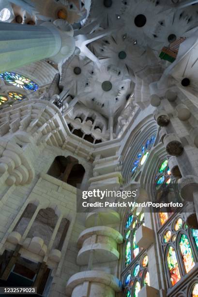 52 Sagrada Familia Ceiling Stock Photos, High-Res Pictures, and Images ...
