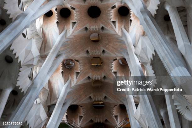60 Sagrada Familia Ceiling Stock Photos, High-Res Pictures, and Images ...