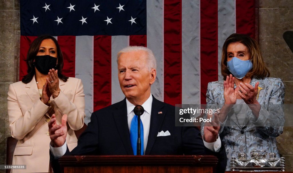 President Biden Delivers First Address To Joint Session Of Congress
