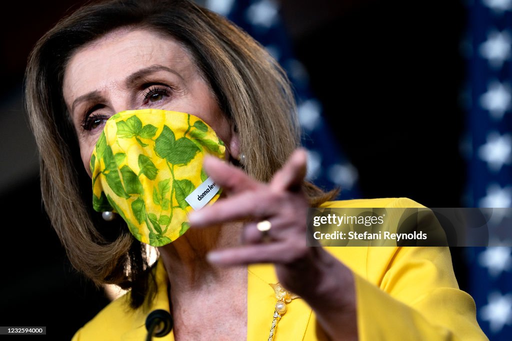 Speaker Pelosi Holds Weekly Press Briefing