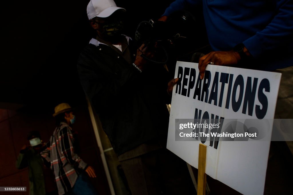 Black Business Owners On Black Wall Street In The Greenwood Neighborhood In Tulsa, Oklahoma