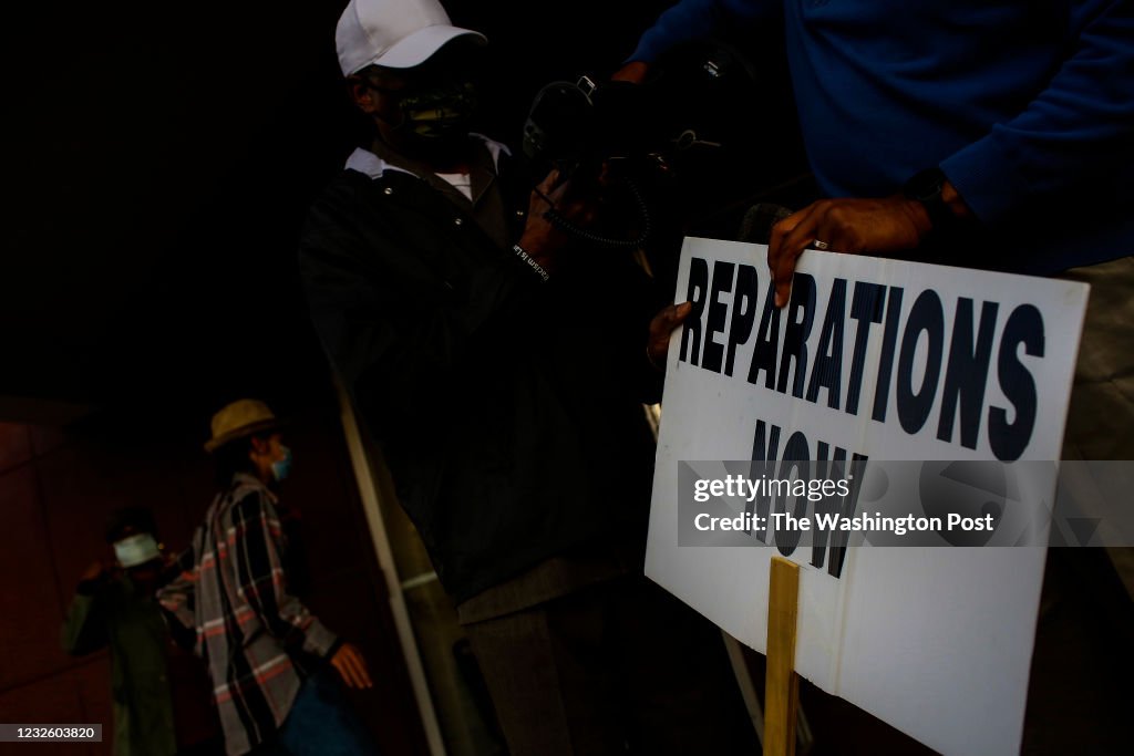 Black Business Owners On Black Wall Street In The Greenwood Neighborhood In Tulsa, Oklahoma