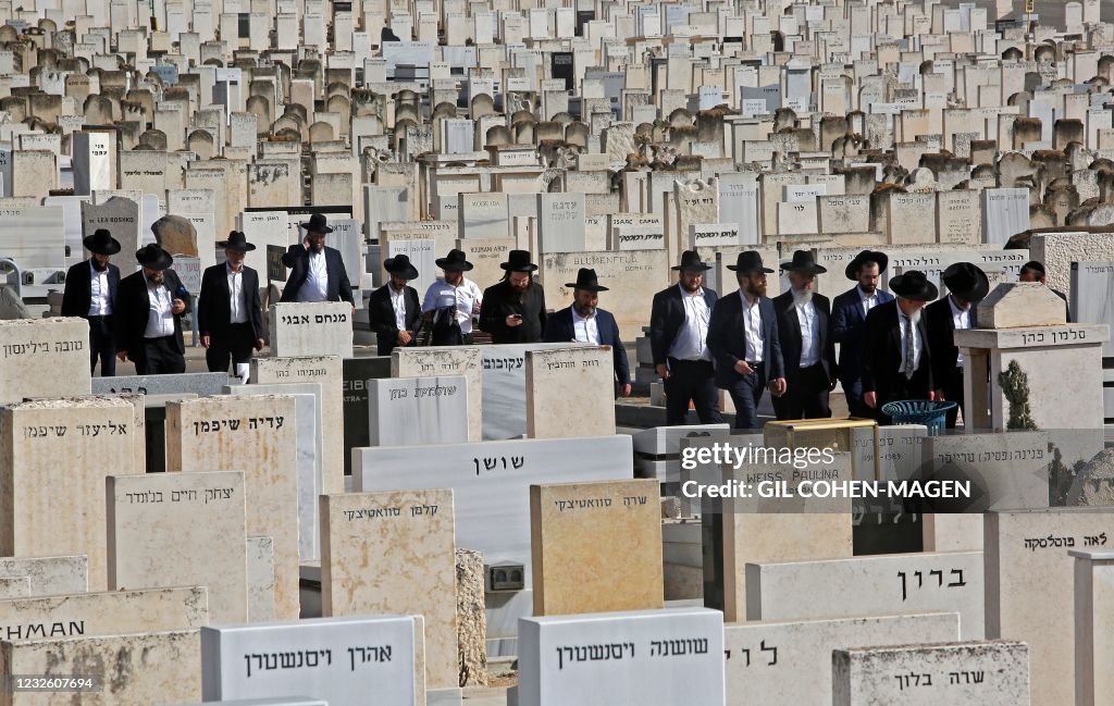 ISRAEL-RELIGION-STAMPEDE-FUNERAL