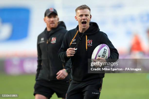 Ulster Rugby Assistant Coach Dwayne Peel before the European Rugby Challenge Cup Semi Final match at Mattioli Woods Welford Road, Leicester. Picture...