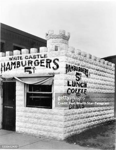 The first White Castle restaurant opened in Wichita, Kansas, in 1921. The little burgers were 5 cents apiece.