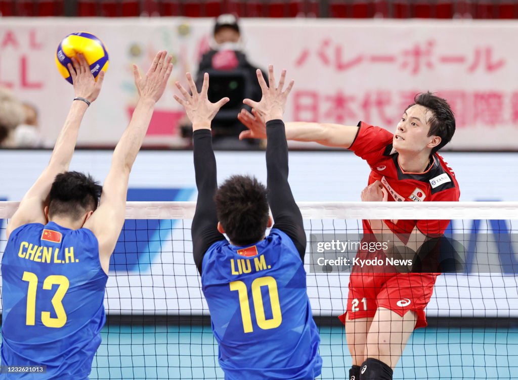 Volleyball: Japan-China Olympic test event