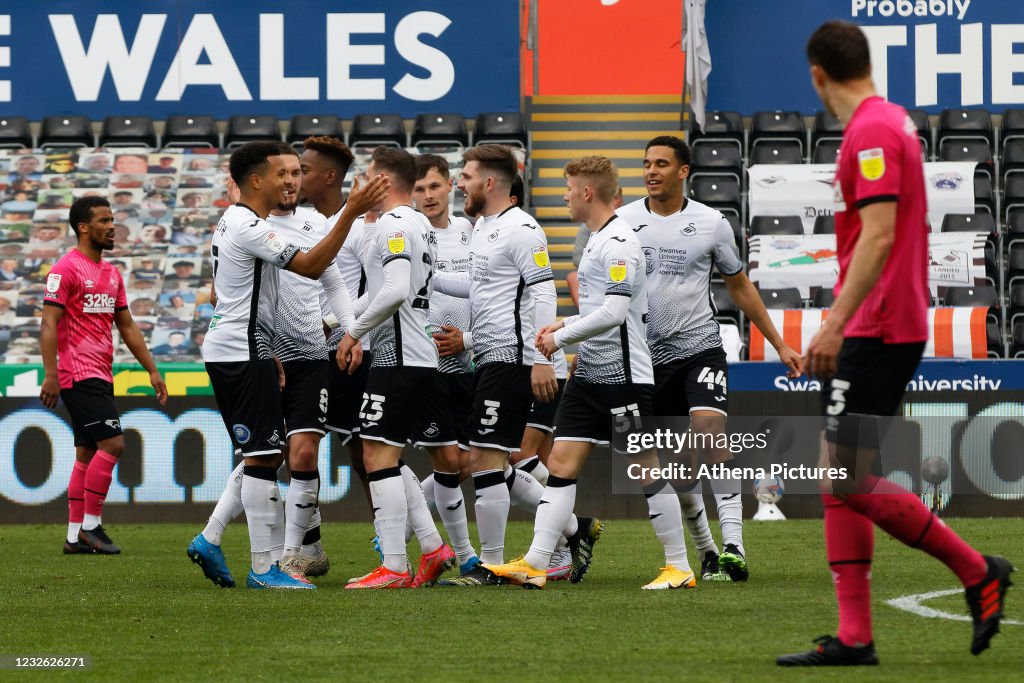 Swansea City v Derby County - Sky Bet Championship