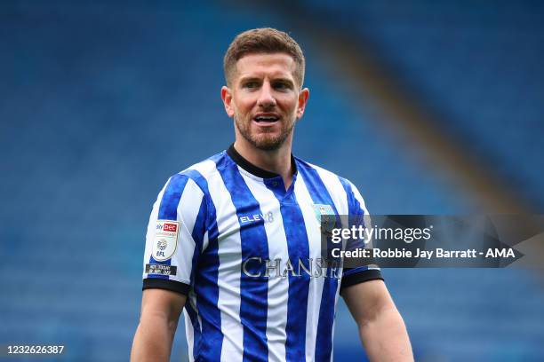 Sam Hutchinson of Sheffield Wednesday during the Sky Bet Championship match between Sheffield Wednesday and Nottingham Forest at Hillsborough Stadium...