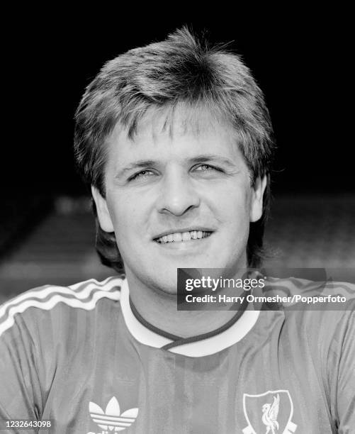 Jan Molby of Liverpool at Anfield on August 2, 1988 in Liverpool, England.