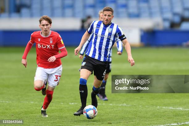 Sam Hutchinson of Sheffield Wednesday during the Sky Bet Championship match between Sheffield Wednesday and Nottingham Forest at Hillsborough,...