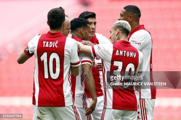 - Ajax teammates Serbian forward Dusan Tadic, Dutch midfielder Davy Klaassen, Dutch defender Jurrien Timber, Mexican defender Edson Alvarez,...