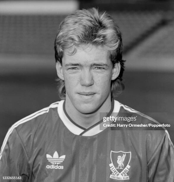 Steve Staunton of Liverpool at Anfield on August 2, 1988 in Liverpool, England.