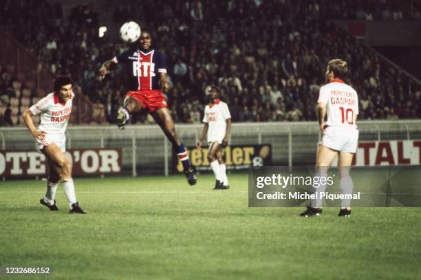 Jean-Pierre Adams of PSG during the Division 1 match between Paris Saint Germain and Valenciennes FC, at Parc des Princes, Paris, France on September...