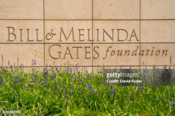 The exterior of the Bill And Melinda Gates Foundation is seen on May 4, 2021 in Seattle, Washington. Bill Gates and Melinda Gates announced their...