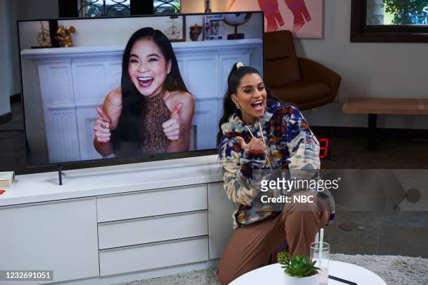 Kelly Marie Tran" Episode 238 -- Pictured: Kelly Marie Tran, Lilly Singh --