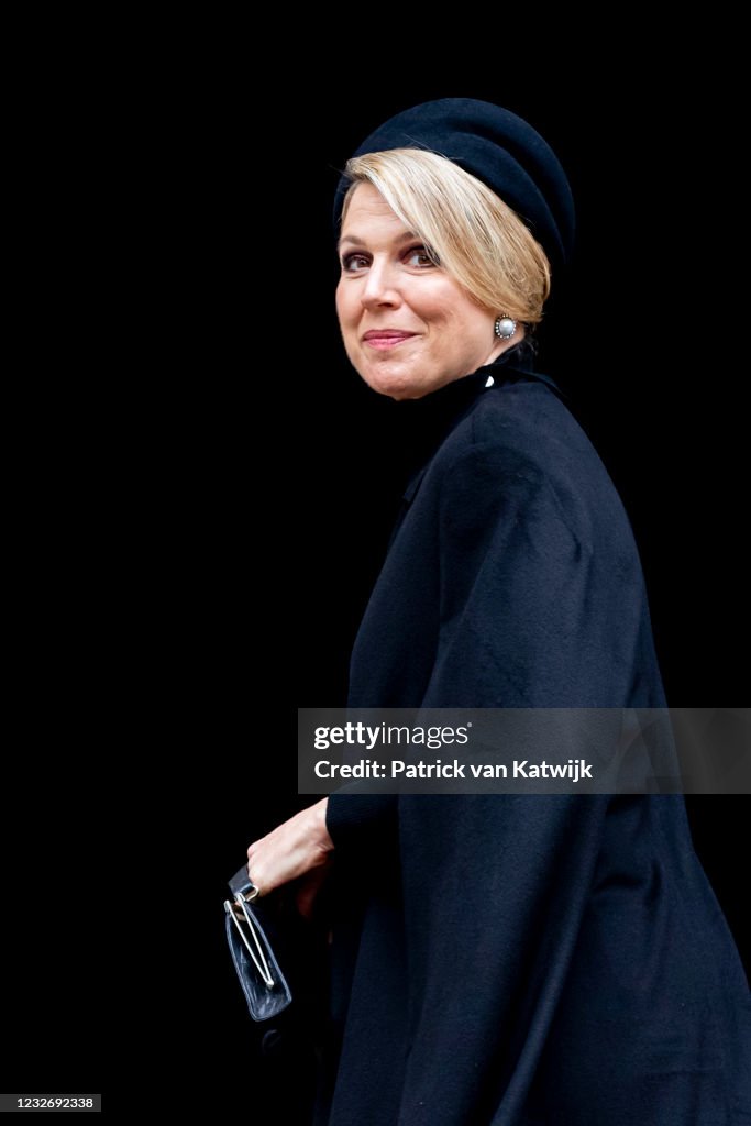 King Willem-Alexander Of The Netherlands And Queen Maxima Attend The Remembrance Day