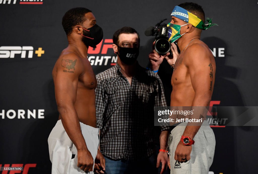 UFC Fight Night Woodley v Burns: Weigh-Ins