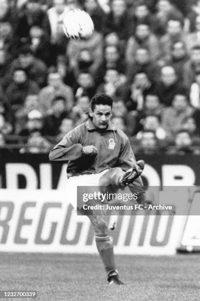 Roberto Baggio during a