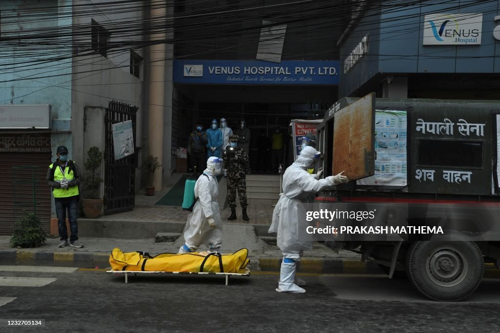 TOPSHOT-NEPAL-HEALTH-VIRUS