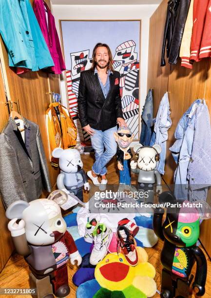 Record producer Christophe Le Friant aka Bob Sinclar is photographed for Paris Match on March 5, 2021 in Paris, France.