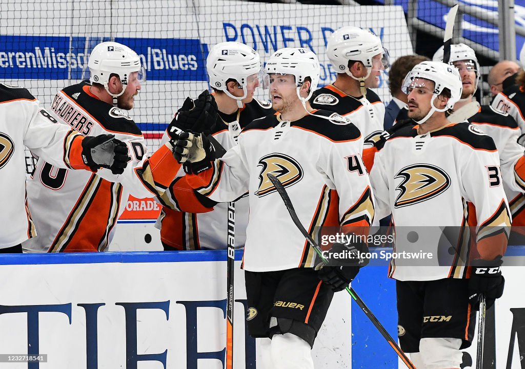 NHL: MAY 05 Ducks at Blues