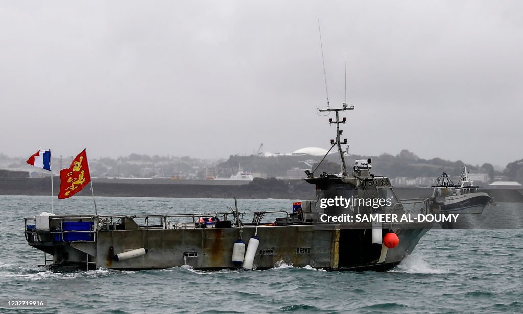 FRANCE-BRITAIN-EU-BREXIT-PROTEST-FISHING