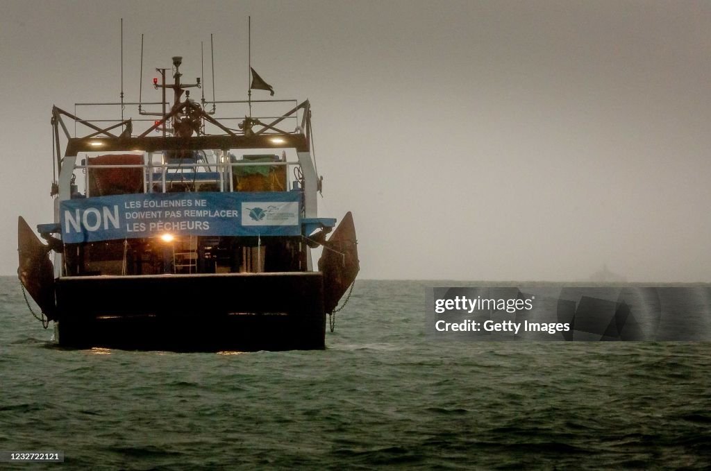 French Fishing Boats Blockade Jersey Harbour In Fishing Rights Row