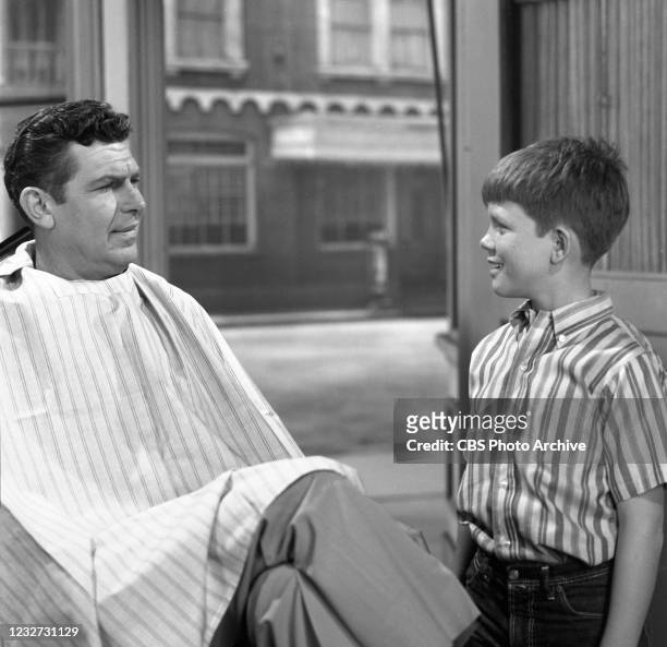 The Andy Griffith Show, episode: 'Opie's Job'. Episode air date, September 13, 1965. Pictured is cast member Ron Howard as Opie Taylor and Andy...