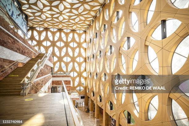 This picture shows the Naturalis Biodiversity Center, a national museum of natural history and research center on biodiversity which was voted...