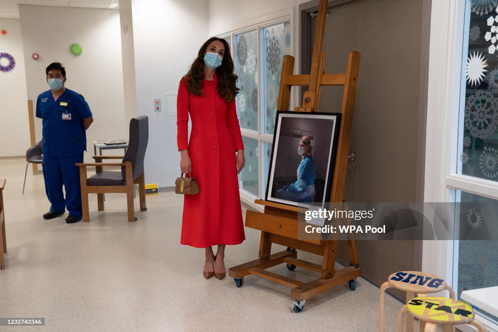 The Duchess Of Cambridge Marks The Publication Of "Hold Still"