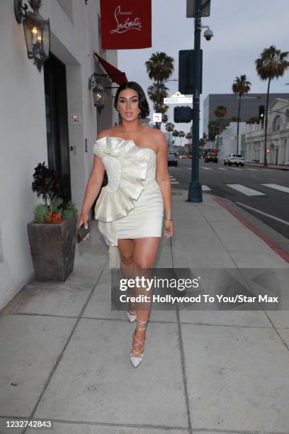 Laura Govan is seen on May 6, 2021 in Los Angeles, California.