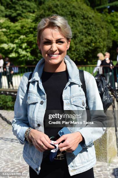 Francesca Pascale, attends the"I Sentinelli" protest to Approve Zan DDL at Arco della Pace on May 8, 2021 in Milan, Italy. The association "I...