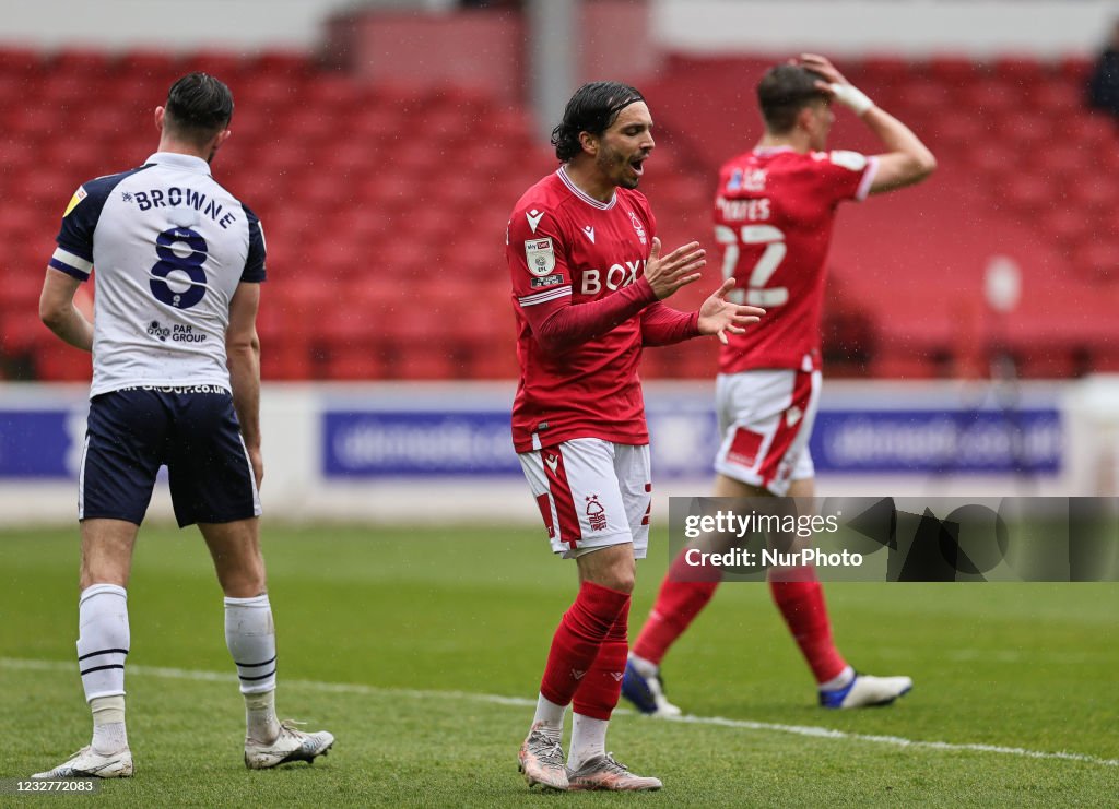 Notts Forest v Preston North End - Sky Bet Championship