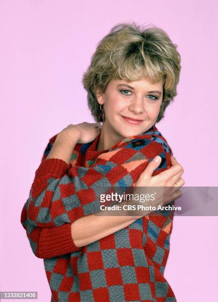 Meg Ryan, as Betsy Stewart in the CBS television network series "As the World Turns", 1982.