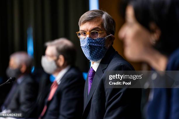 Peter Marks, Director of the Center for Biologics Evaluation and Research at the US Food and Drug Administration , testifies before a Senate Health,...